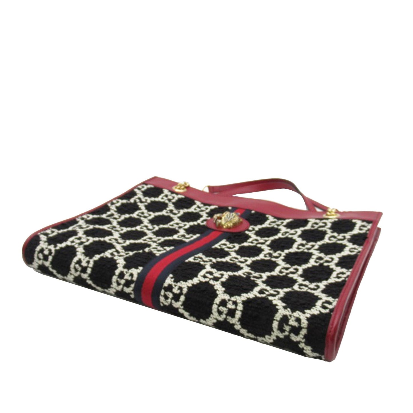 Gucci GG Tweed Rajah Web Tote (VUGhyI)