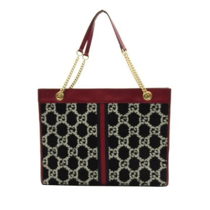 Gucci GG Tweed Rajah Web Tote (VUGhyI)