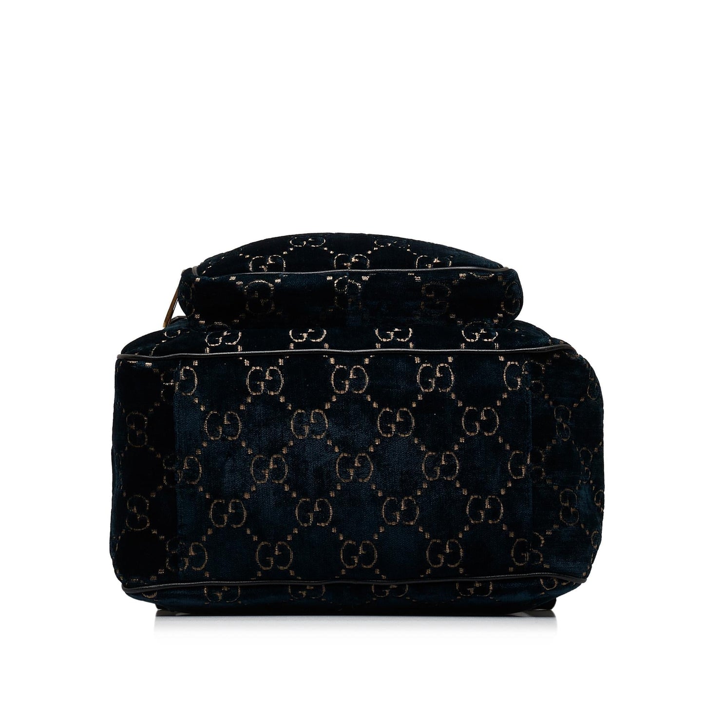 Gucci GG Velvet Double Buckle Backpack (ew8ThP)