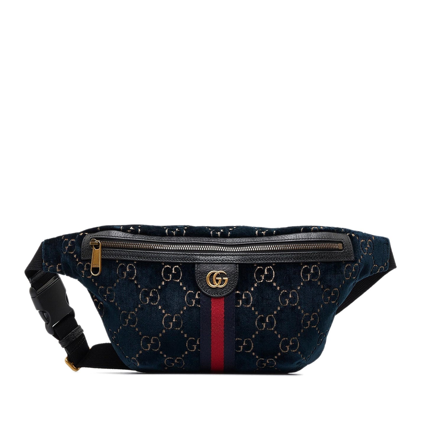 Gucci GG Velvet Ophidia Belt Bag (SZqQoe)