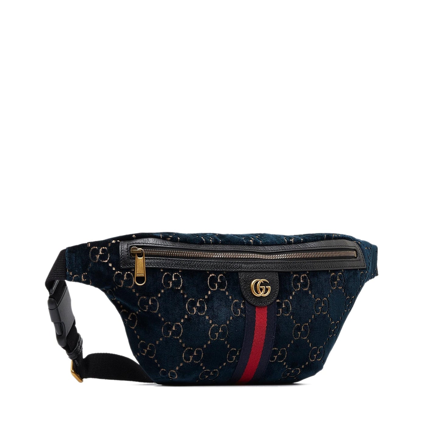 Gucci GG Velvet Ophidia Belt Bag (SZqQoe)