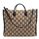 Gucci GG Wool Large Shopping Tote (SHF-SJaOJQ)