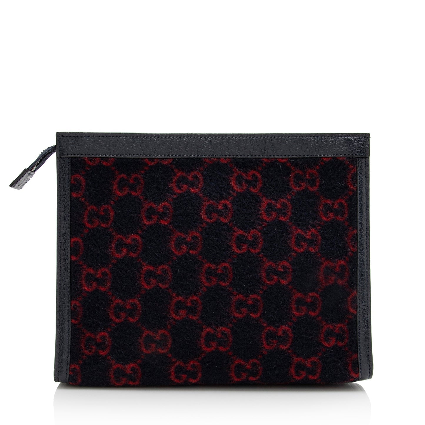 Gucci GG Wool Zip Pouch (SHF-22717)