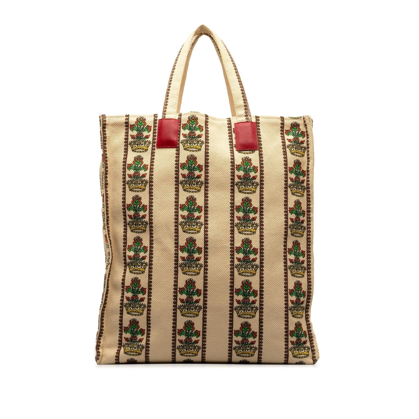 Gucci Garden Store Floral Vertical Tote (CCQyLP)