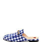 Gucci Flat Princetown Gingham Mule