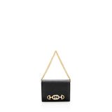 Gucci Grained Leather Zumi Card Case Chain Bag (SHF-19272)