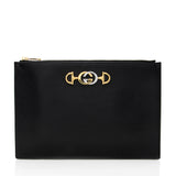 Gucci Grained Leather Zumi Pouch (SHF-18468)
