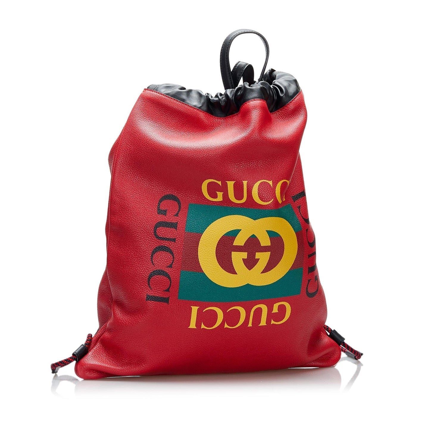 Gucci Gucci Logo Backpack (WNOeip)