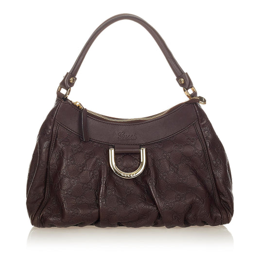 Gucci Guccissima Abbey D-Ring Shoulder Bag (25570)