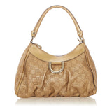 Gucci Guccissima Abbey D-Ring Shoulder Bag (SHG-31659)