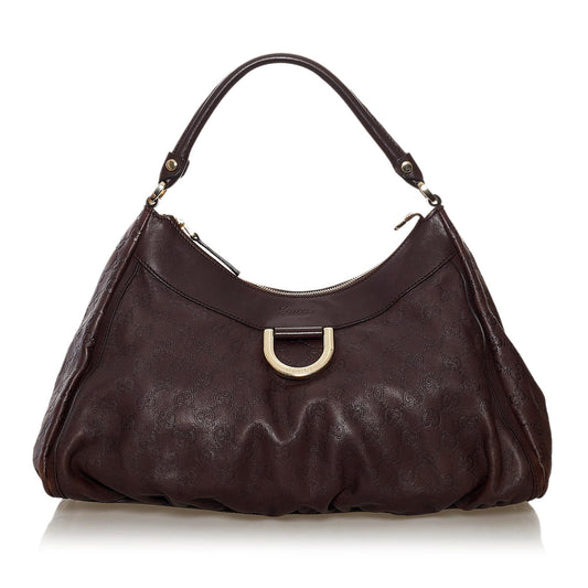 Gucci Guccissima Abbey D-Ring Shoulder Bag (32990)