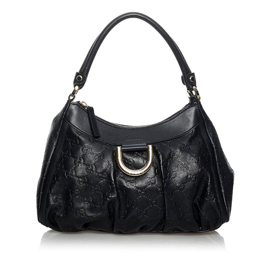 Gucci Guccissima Abbey D-Ring Shoulder Bag (33707)