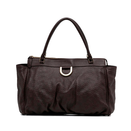 Gucci Guccissima Abbey D-Ring Tote Bag (NSEuFr)