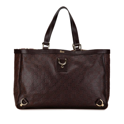 Gucci Guccissima Abbey D Ring Tote (d5XEzh)