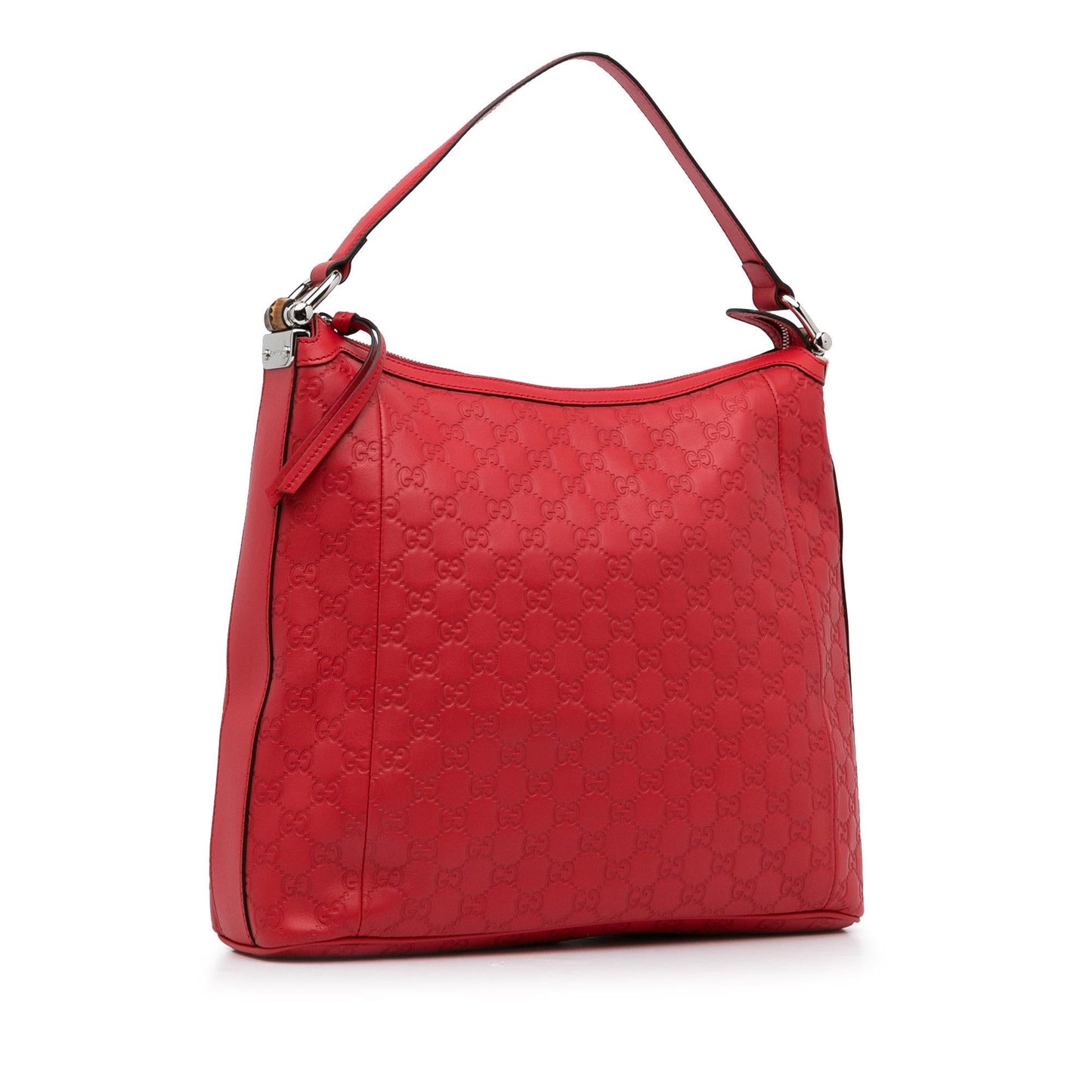Gucci Guccissima Bamboo Shoulder Bag (Zkij8n)