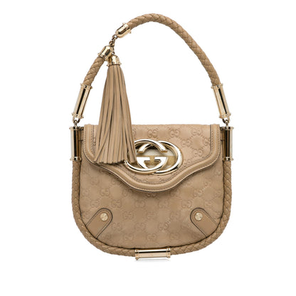 Gucci Guccissima Britt Shoulder Bag (FQ733L)