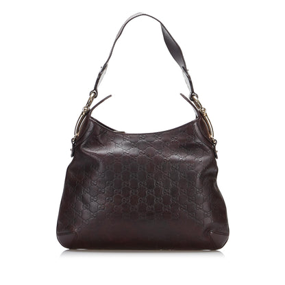 Gucci Guccissima Horsebit Creole Hobo (SF1x1E)