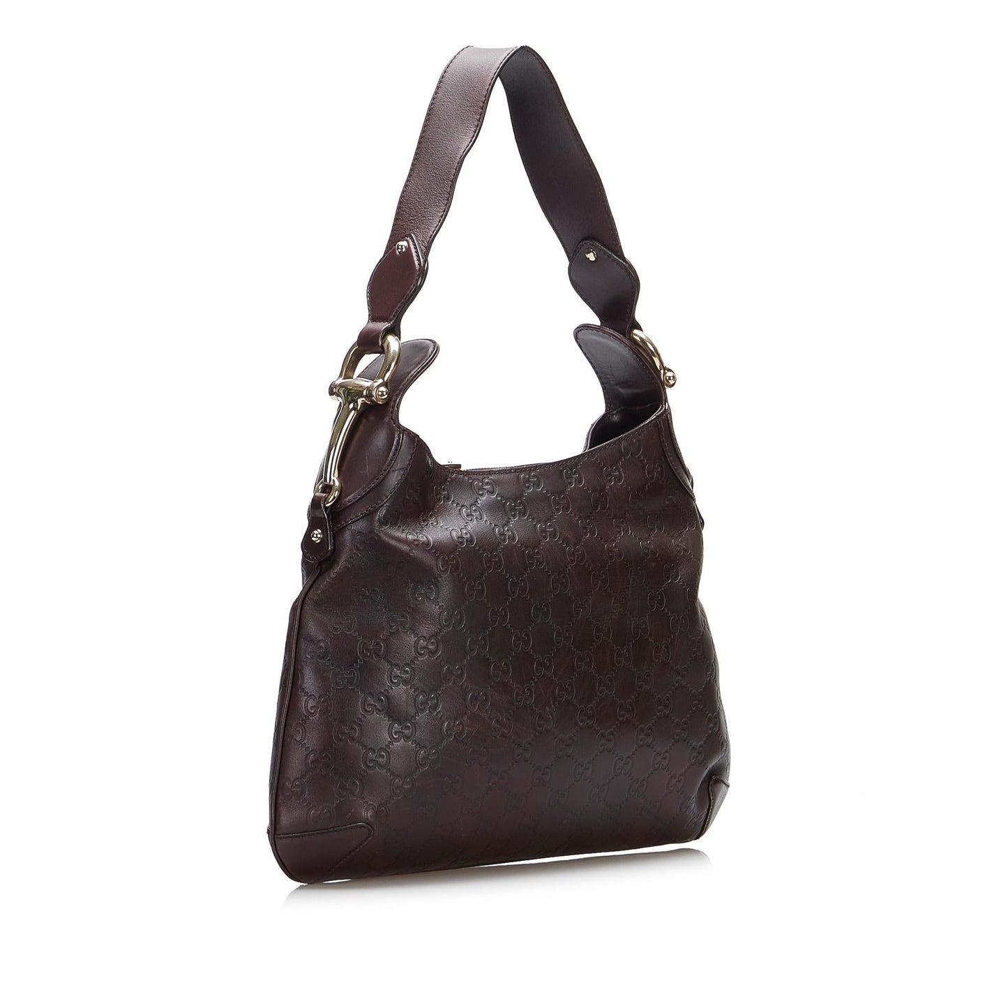 Gucci Guccissima Horsebit Creole Hobo (SF1x1E)