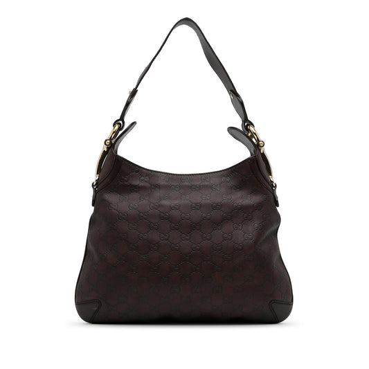 Gucci Guccissima Horsebit Creole Hobo (pRoFuj)