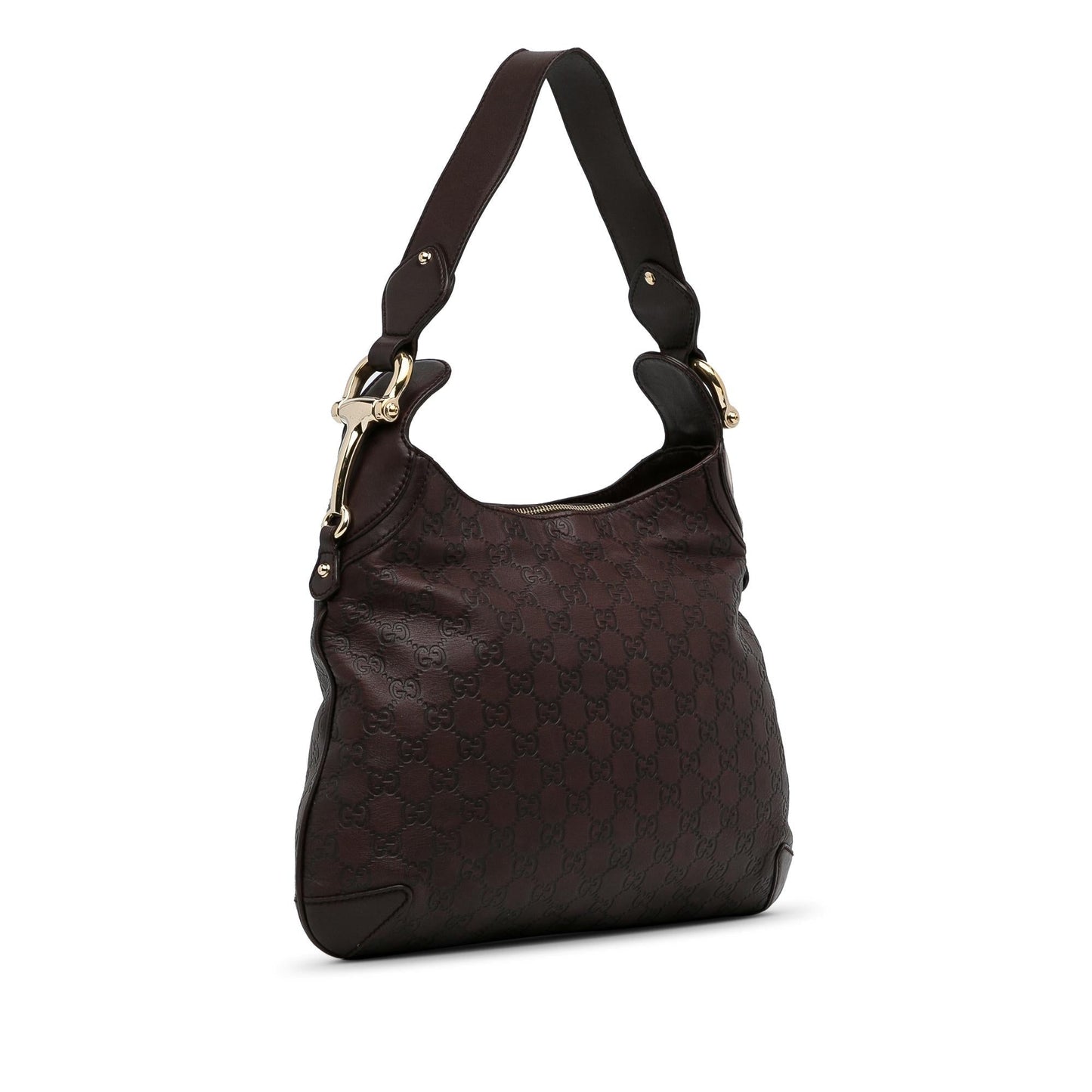 Gucci Guccissima Horsebit Creole Hobo (pRoFuj)
