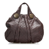 Gucci Guccissima Hysteria Satchel (RxCC11)