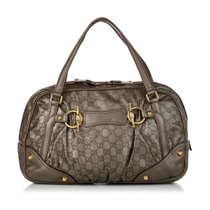 Gucci Guccissima Jockey Boston Bag (rJe3jo)