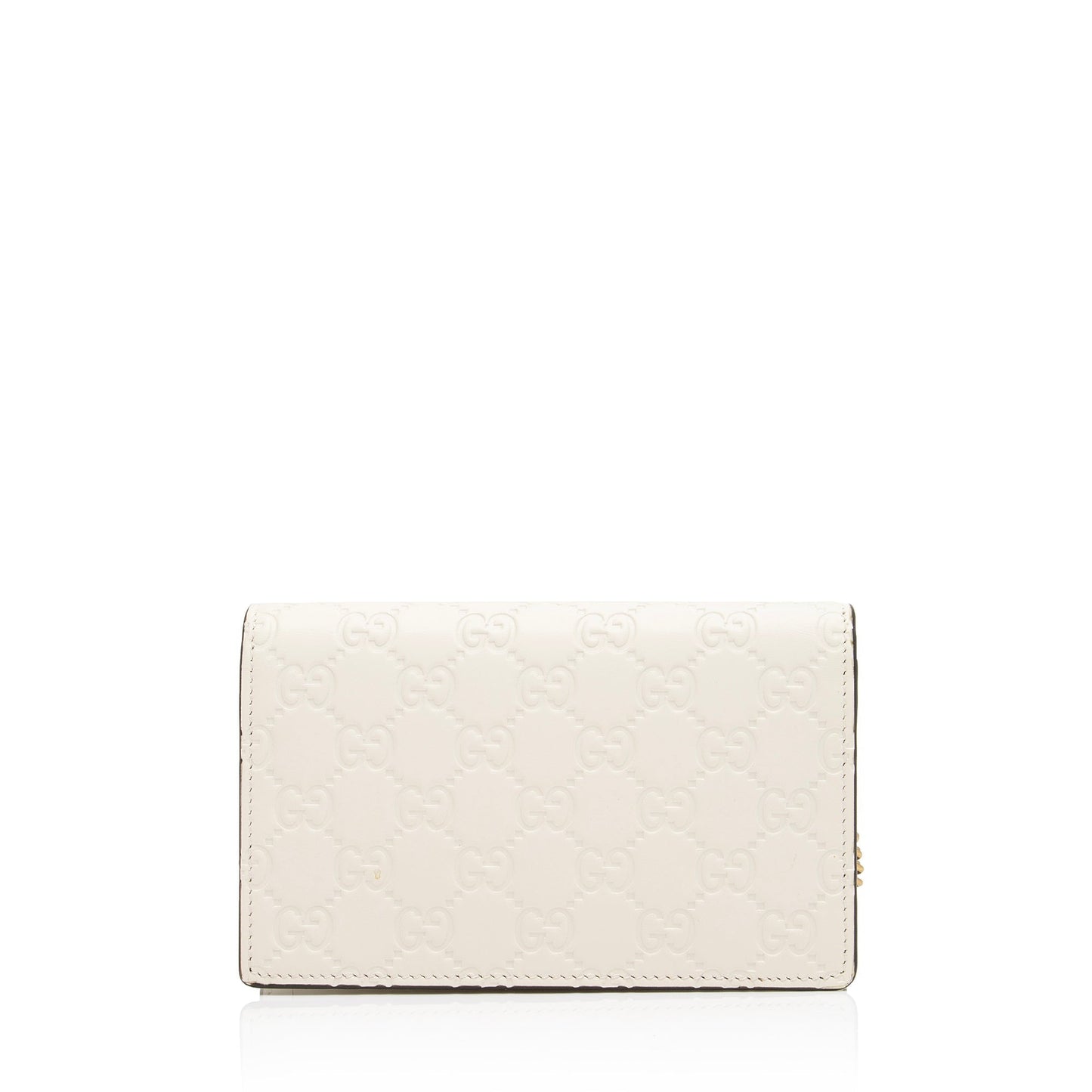 Gucci Guccissima Leather Cherry Mini Chain Bag (SHF-ag0Ibh)