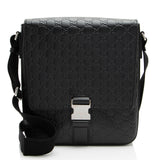 Gucci Guccissima Leather Buckle Messenger (SHF-hZFpSA)