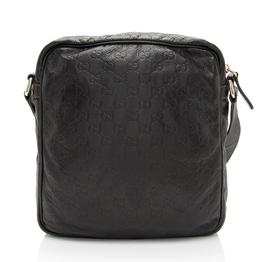 Gucci Guccissima Leather Medium Messenger (SHF-miYj5L)