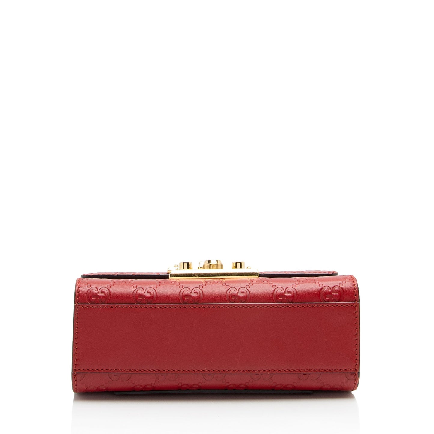 Gucci Guccissima Leather Padlock Small Shoulder Bag (SHF-SFYeCH)