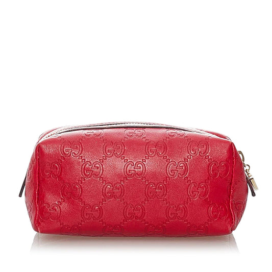 Gucci Guccissima Leather Pouch (SHG-30903)