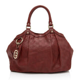 Gucci Guccissima Leather Sukey Medium Tote (SHF-aMRl0z)