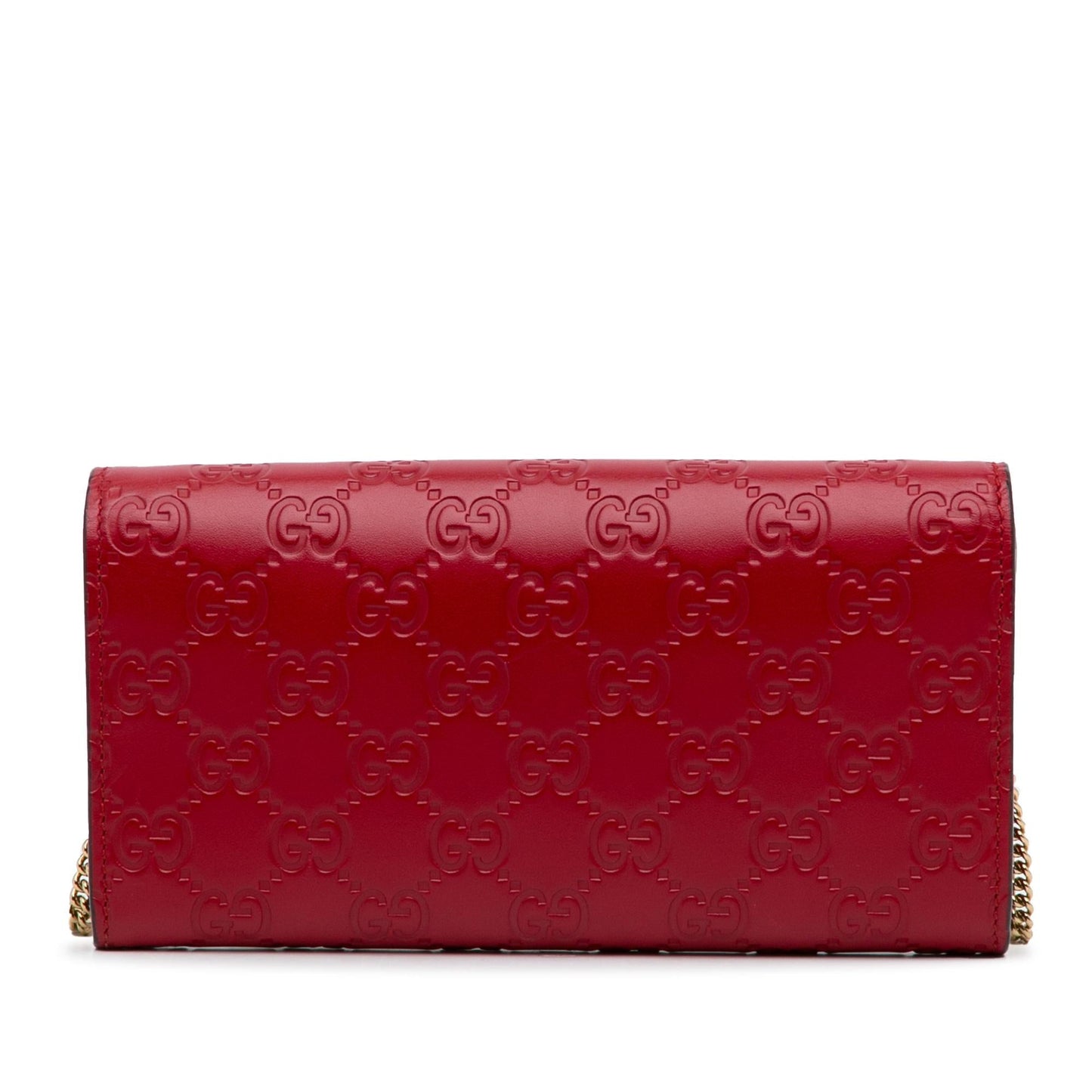 Gucci Guccissima Padlock Wallet On Chain (xZXtM2)