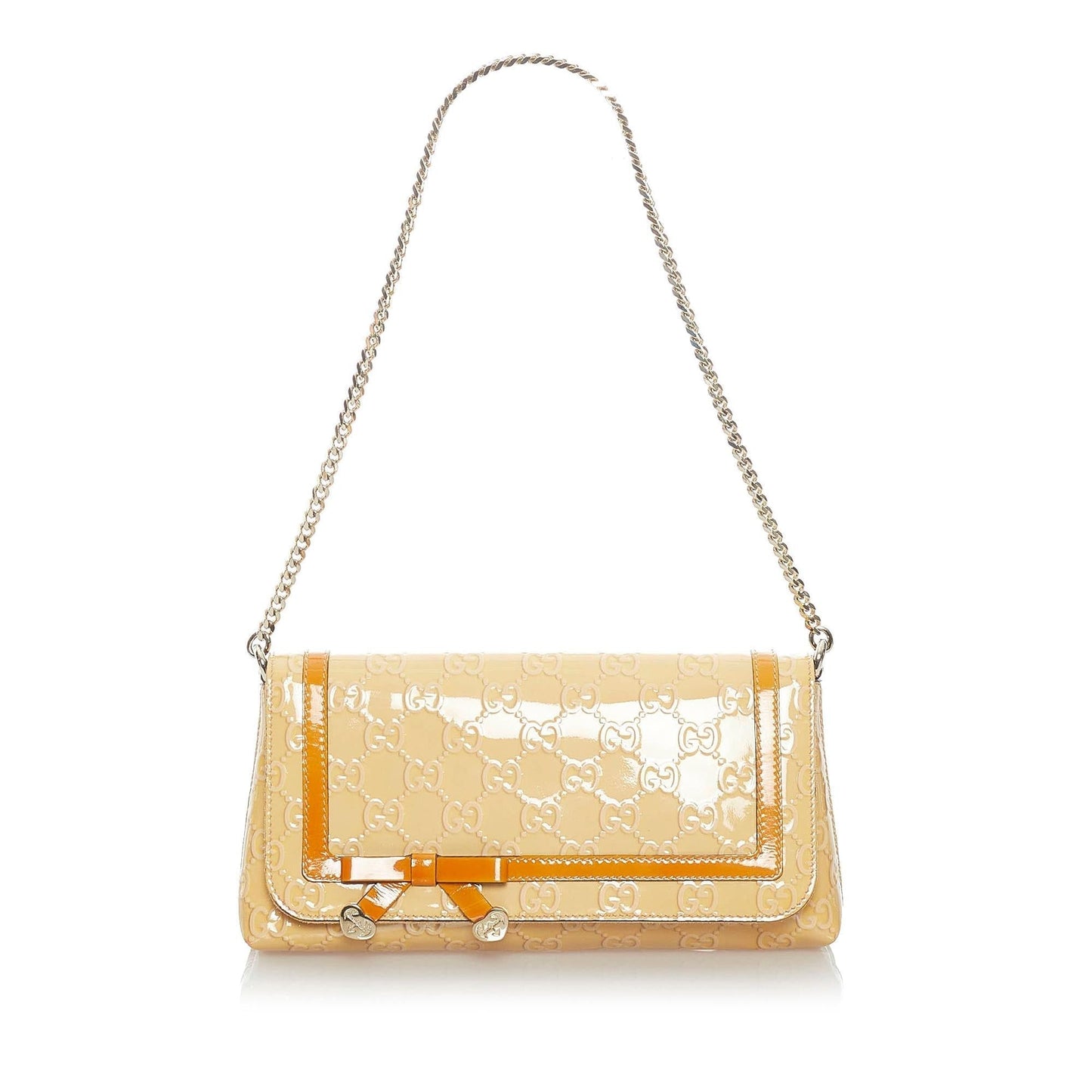 Gucci Guccissima Patent Leather Mayfair Shoulder Bag (33152)