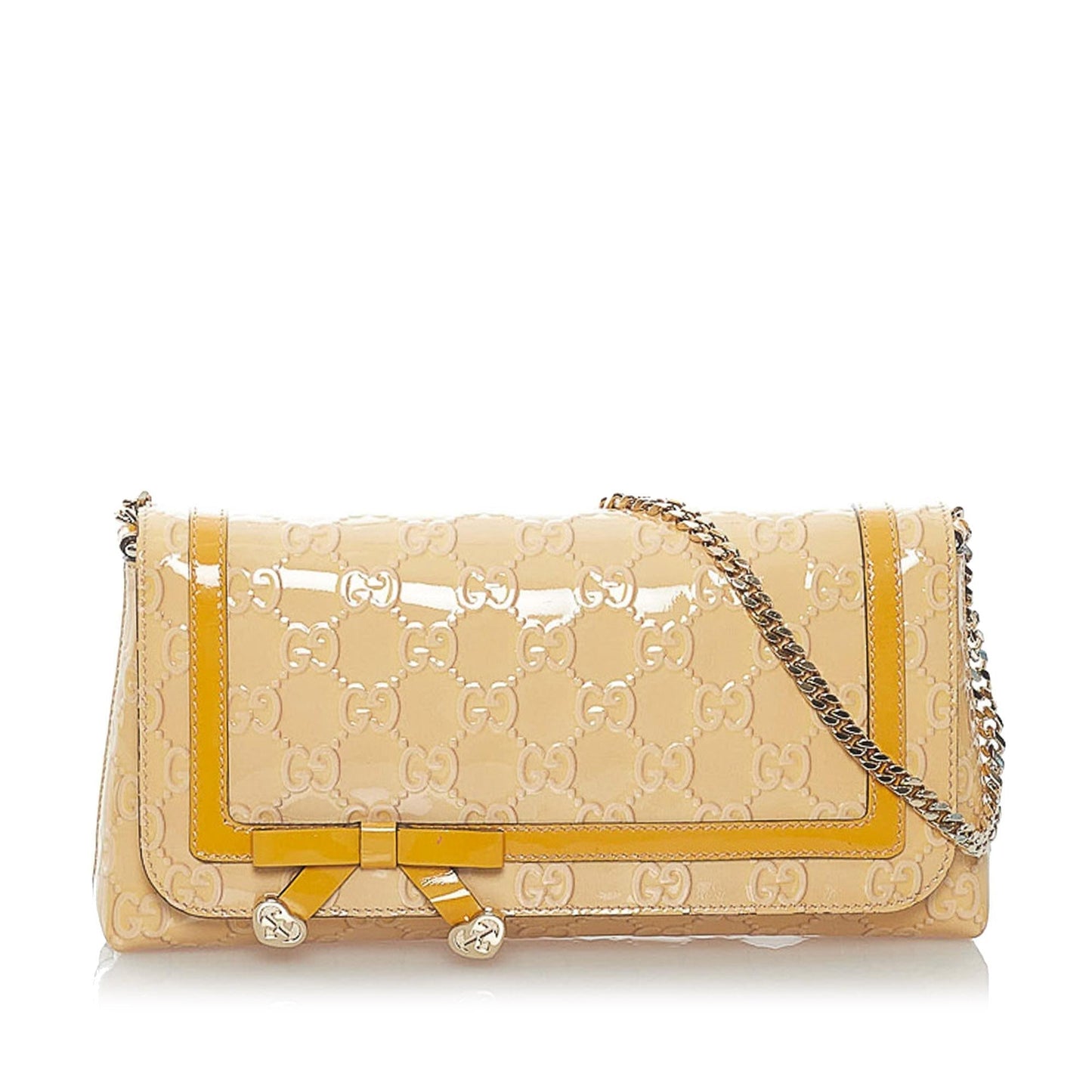 Gucci Guccissima Patent Leather Mayfair Shoulder Bag (33533)