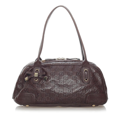 Gucci Guccissima Princy Leather Shoulder Bag (SHG-30624)