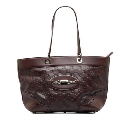 Gucci Guccissima Punch Tote Bag (rASlGn)