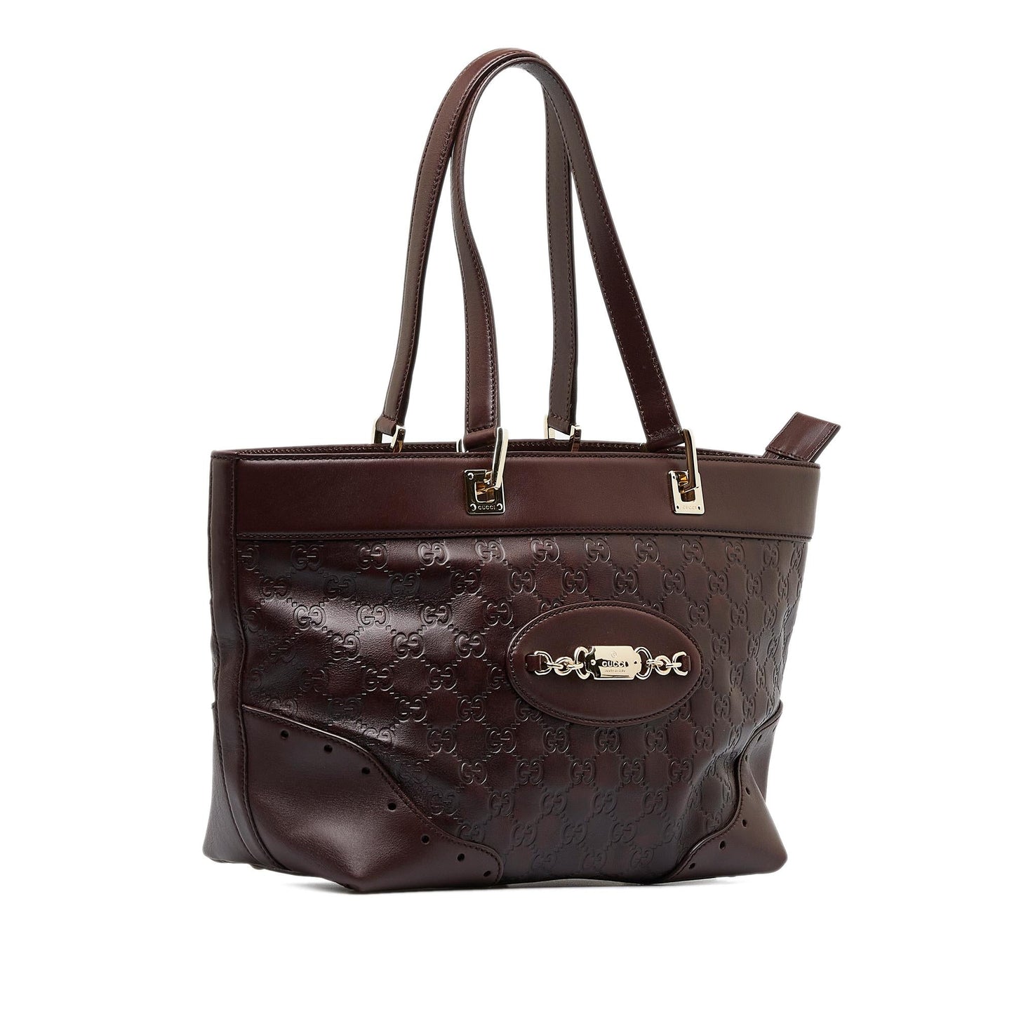 Gucci Guccissima Punch Tote Bag (rASlGn)