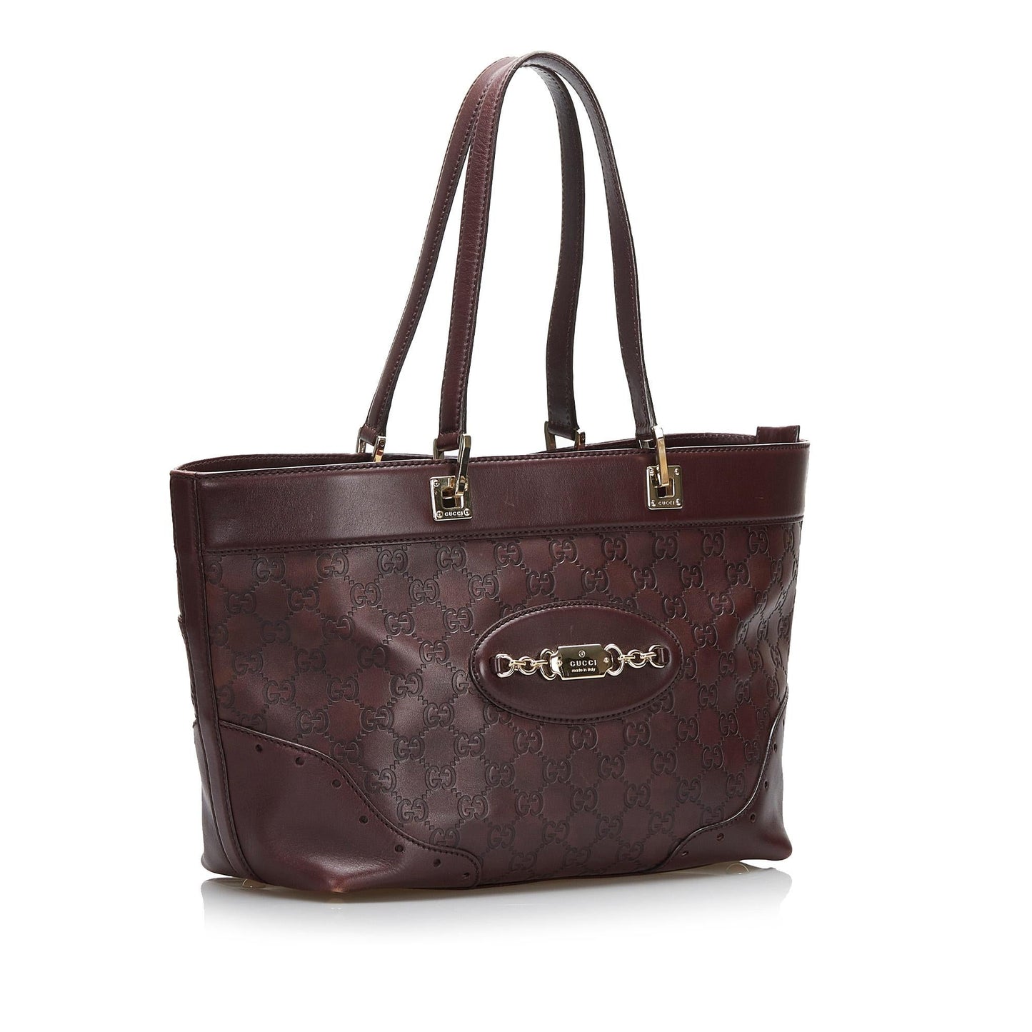 Gucci Guccissima Punch Tote (leJtbd)
