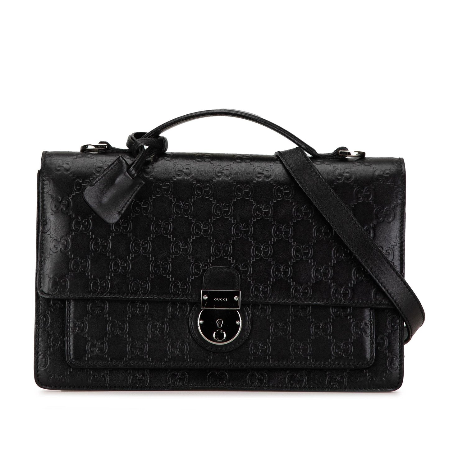Gucci Guccissima Satchel (MgIvER)