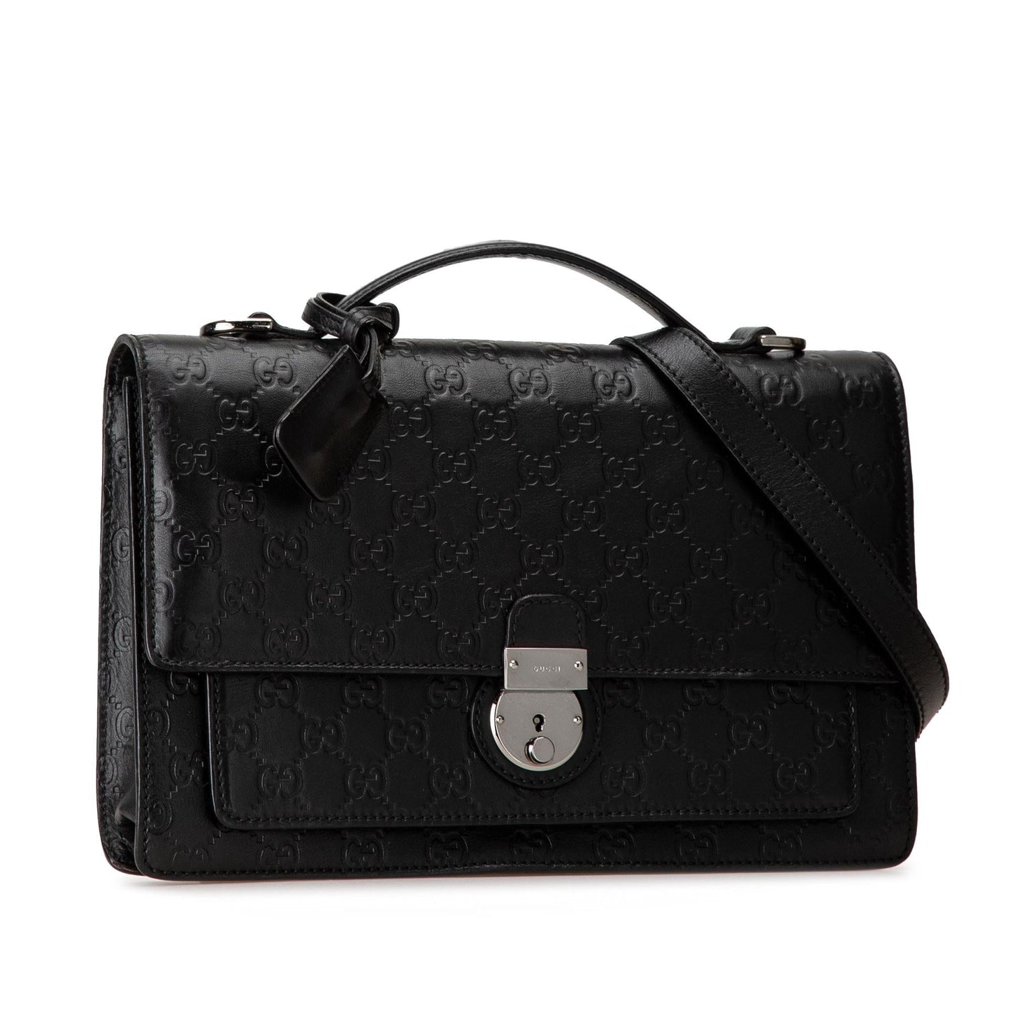 Gucci Guccissima Satchel (MgIvER)