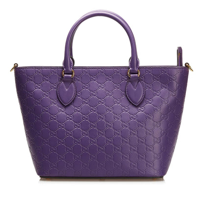 Gucci Guccissima Signature Convertible Handbag (35852)