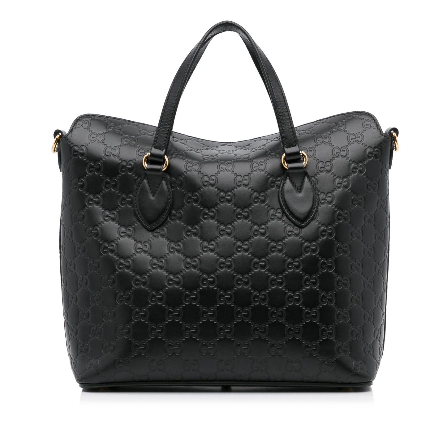 Gucci Guccissima Signature Linea A Foldover Satchel (VFVOAb)