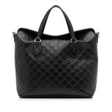 Gucci Guccissima Signature Linea A Foldover Satchel (VFVOAb)