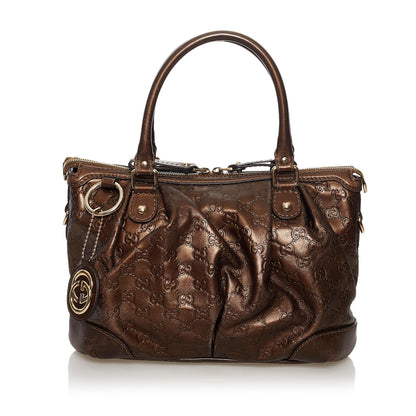 Gucci Guccissima Sukey Handbag (33306)