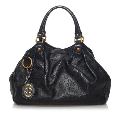 Gucci Guccissima Sukey Handbag (33706)