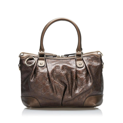 Gucci Guccissima Sukey Handbag (37359)