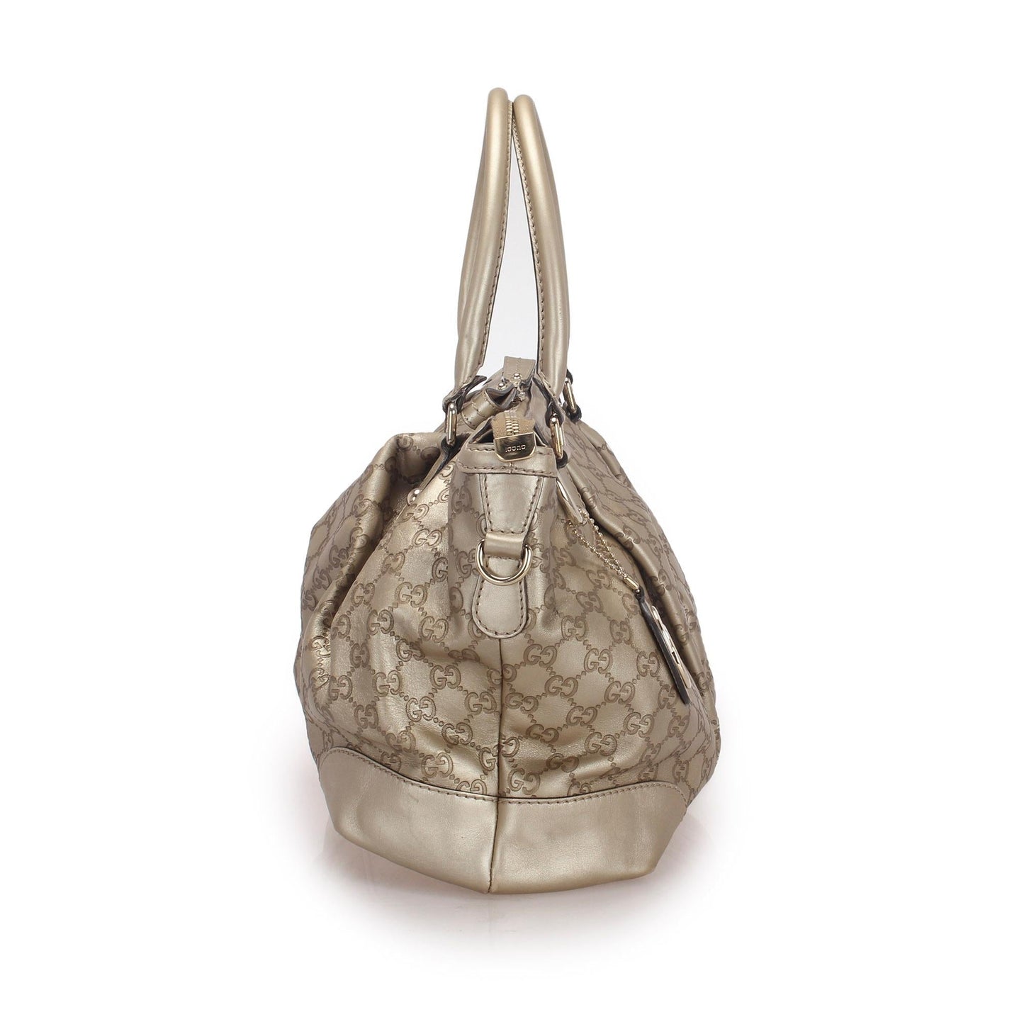 Gucci Guccissima Sukey Leather Satchel (22760)