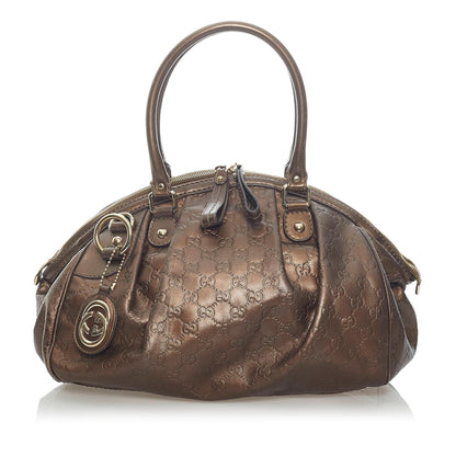 Gucci Guccissima Sukey Satchel (33482)