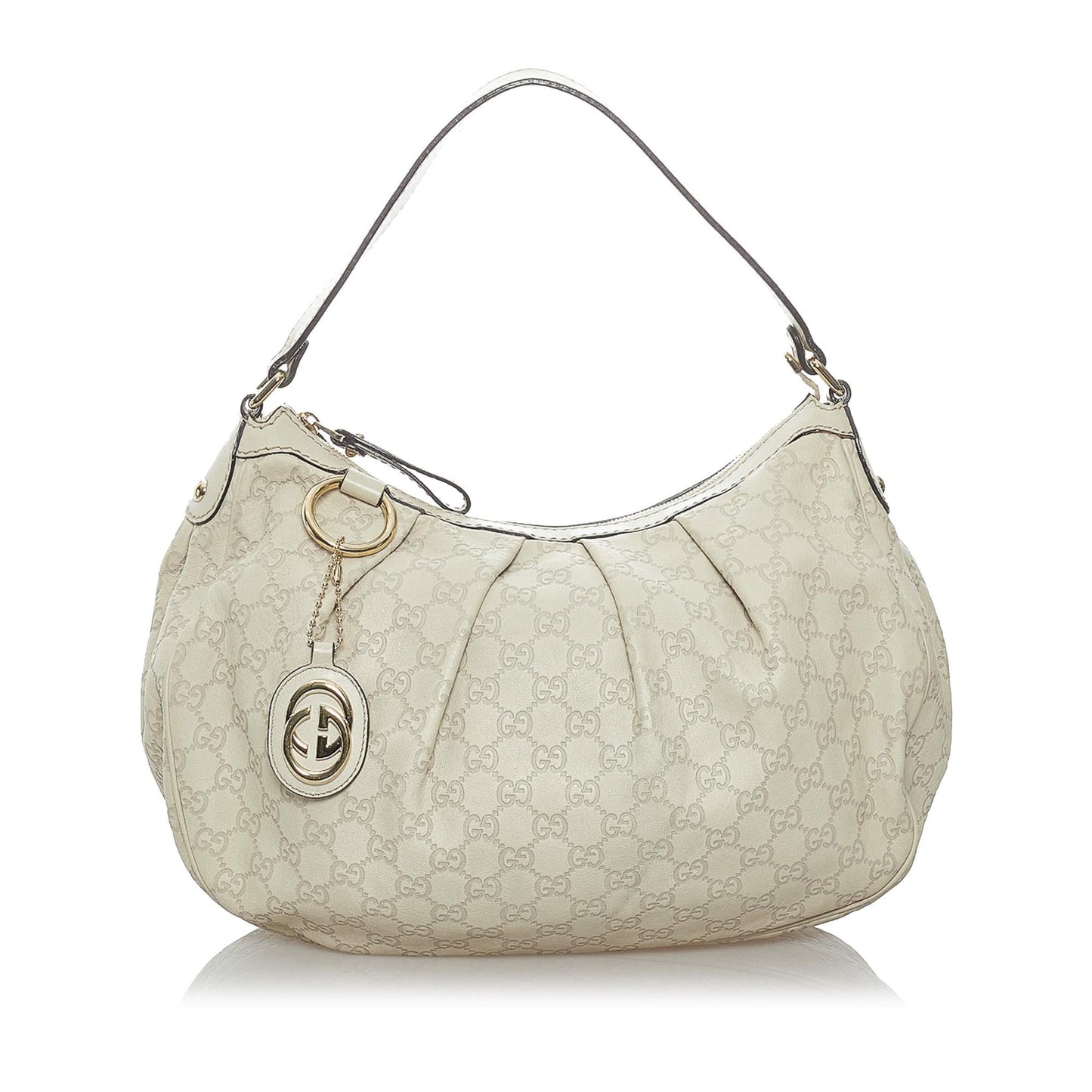 Gucci Guccissima Sukey Shoulder Bag (SHG-29935)